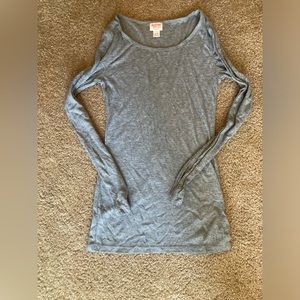 Gray long sleeve